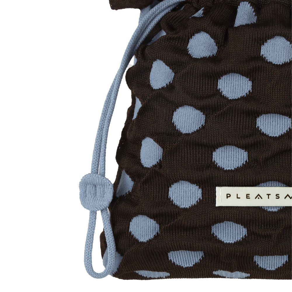 \早鳥預購中 現折$200/
Polka dot圓點迷你手提包 摩卡棕