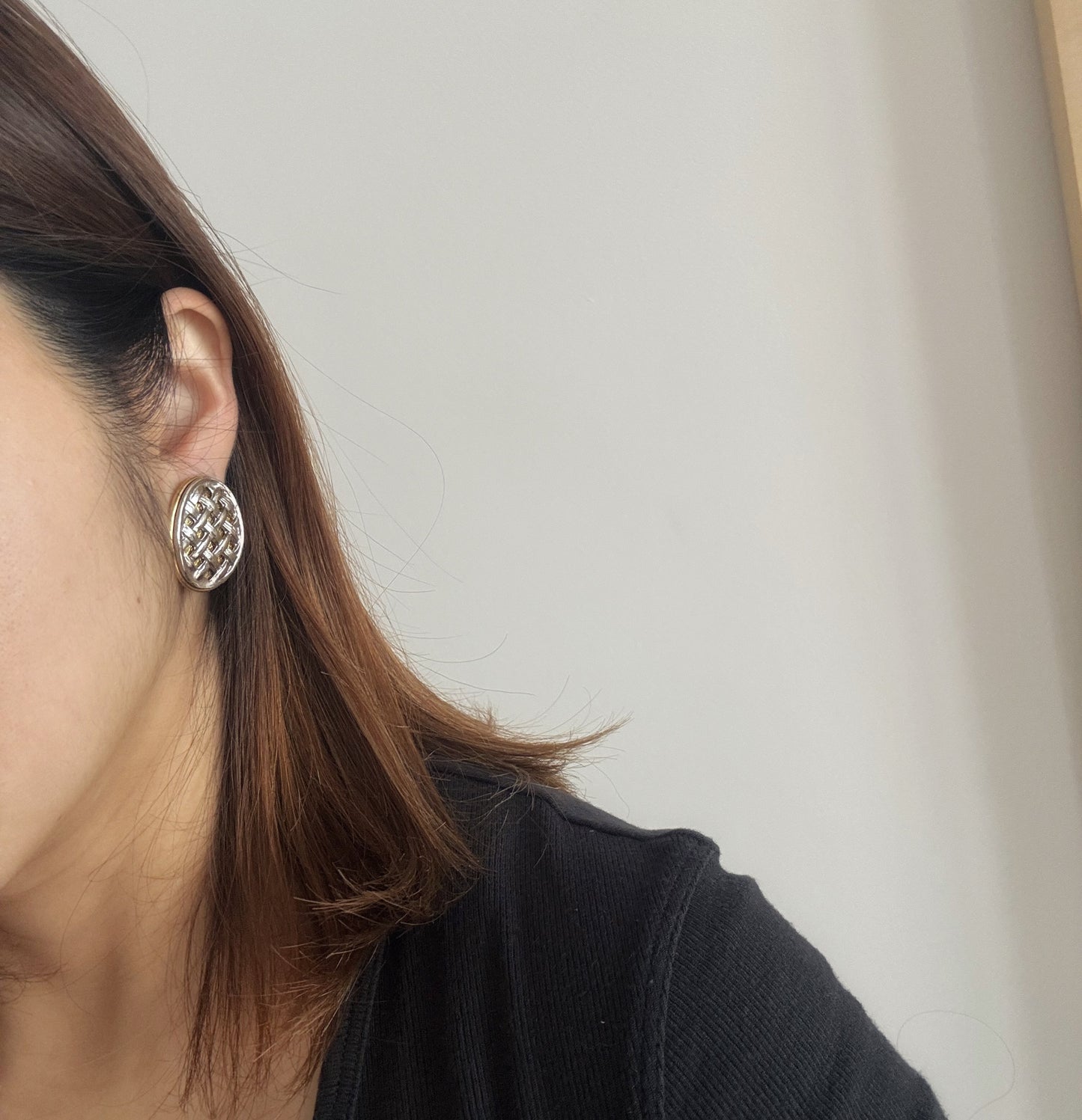 121 Vintage古董夾式耳環