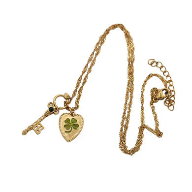 (預購款) Sacha coeur clé幸運之鑰項鍊