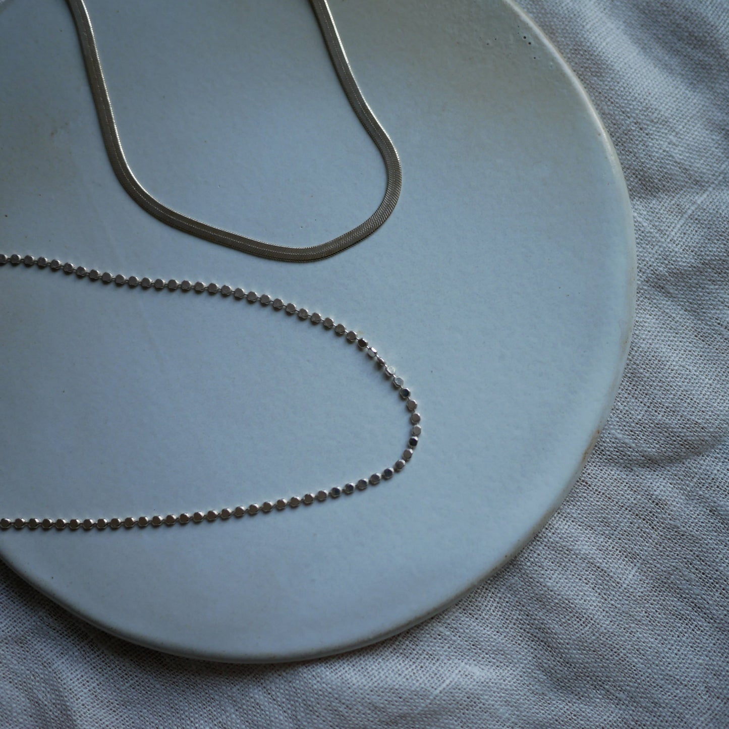 Orphée蛇鍊項鍊 銀款