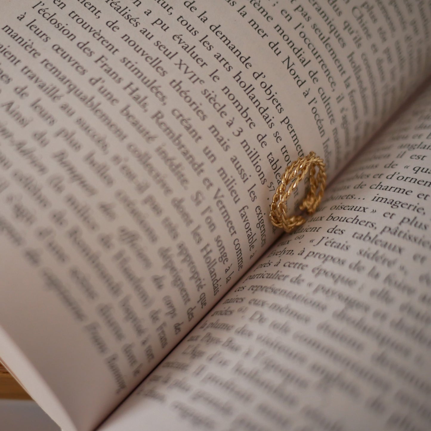 Cina Twisted Ring