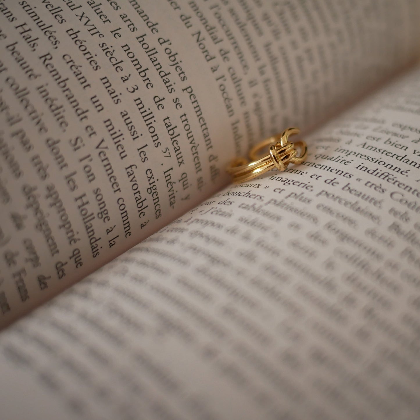 Edith不對稱扭結戒指