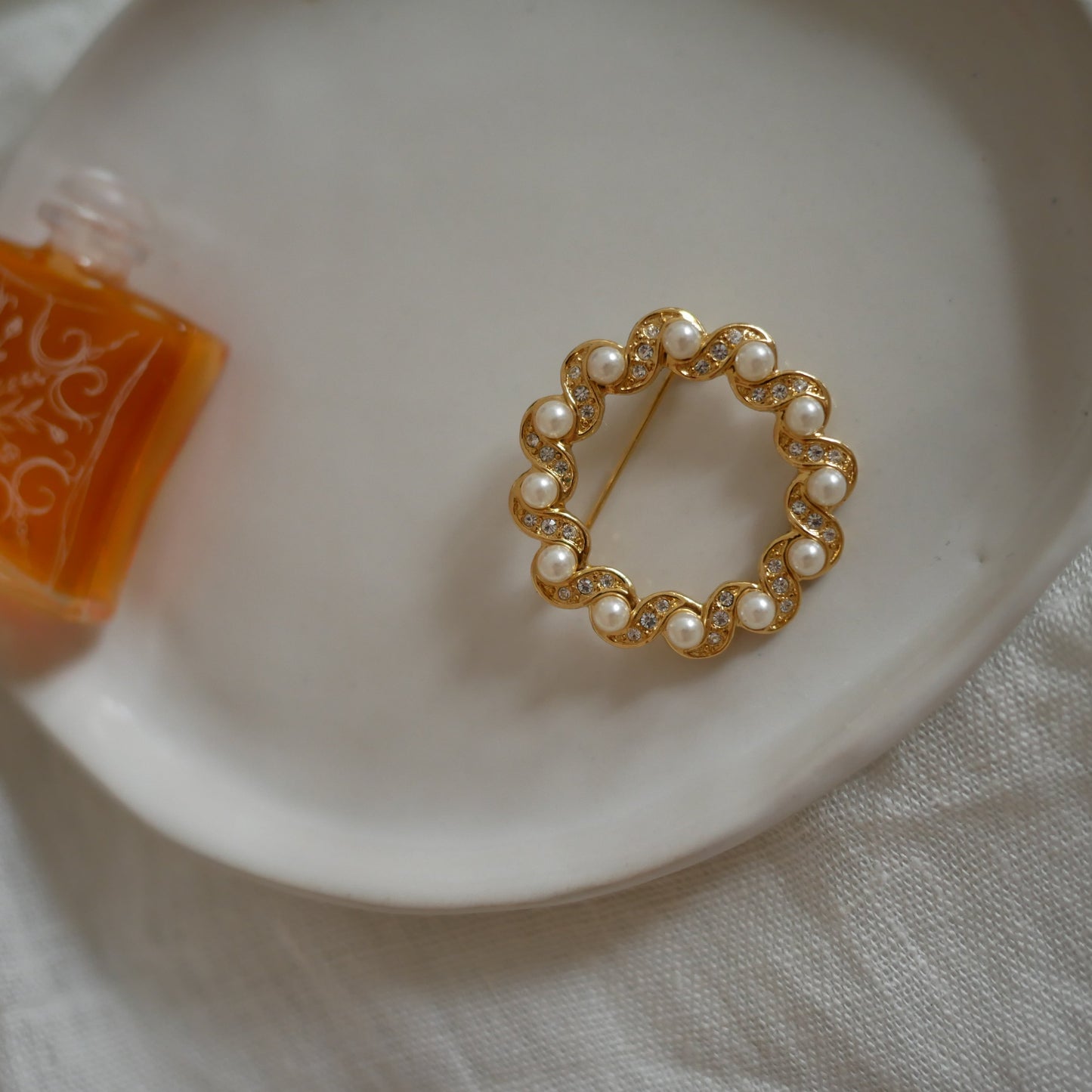 018 Vintage古董胸針