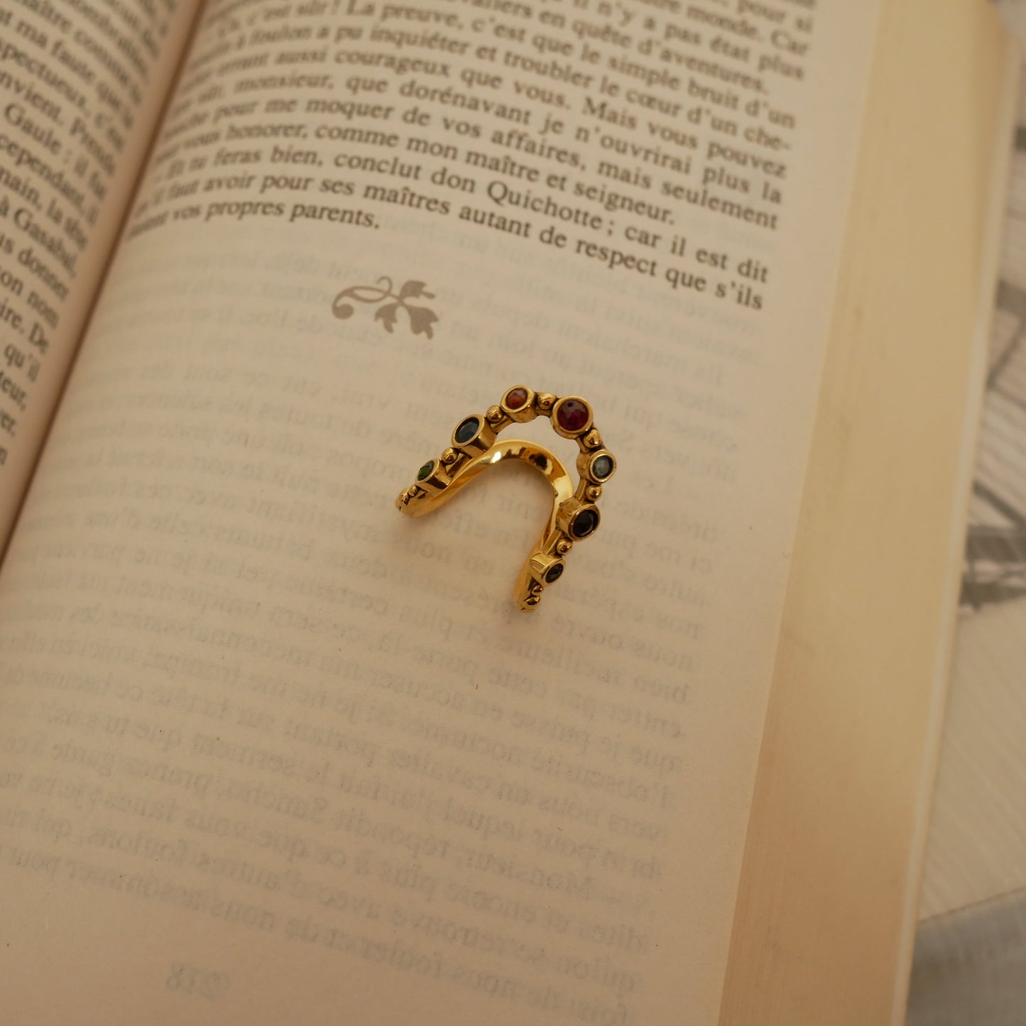 Sacha mariage半寶石復古戒指