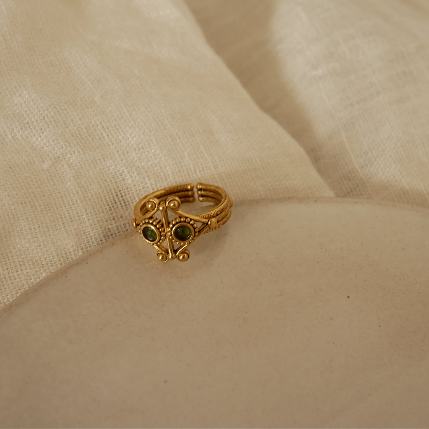 Théna希臘神廟造型戒指