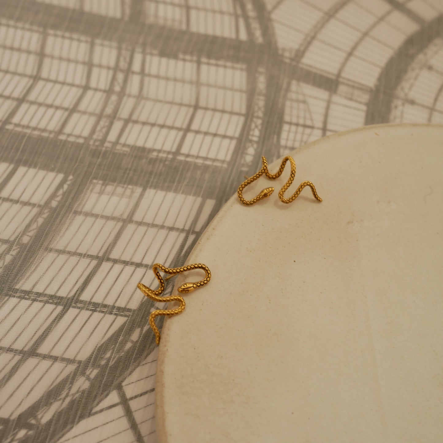Sissi earcuff蛇形耳扣耳環