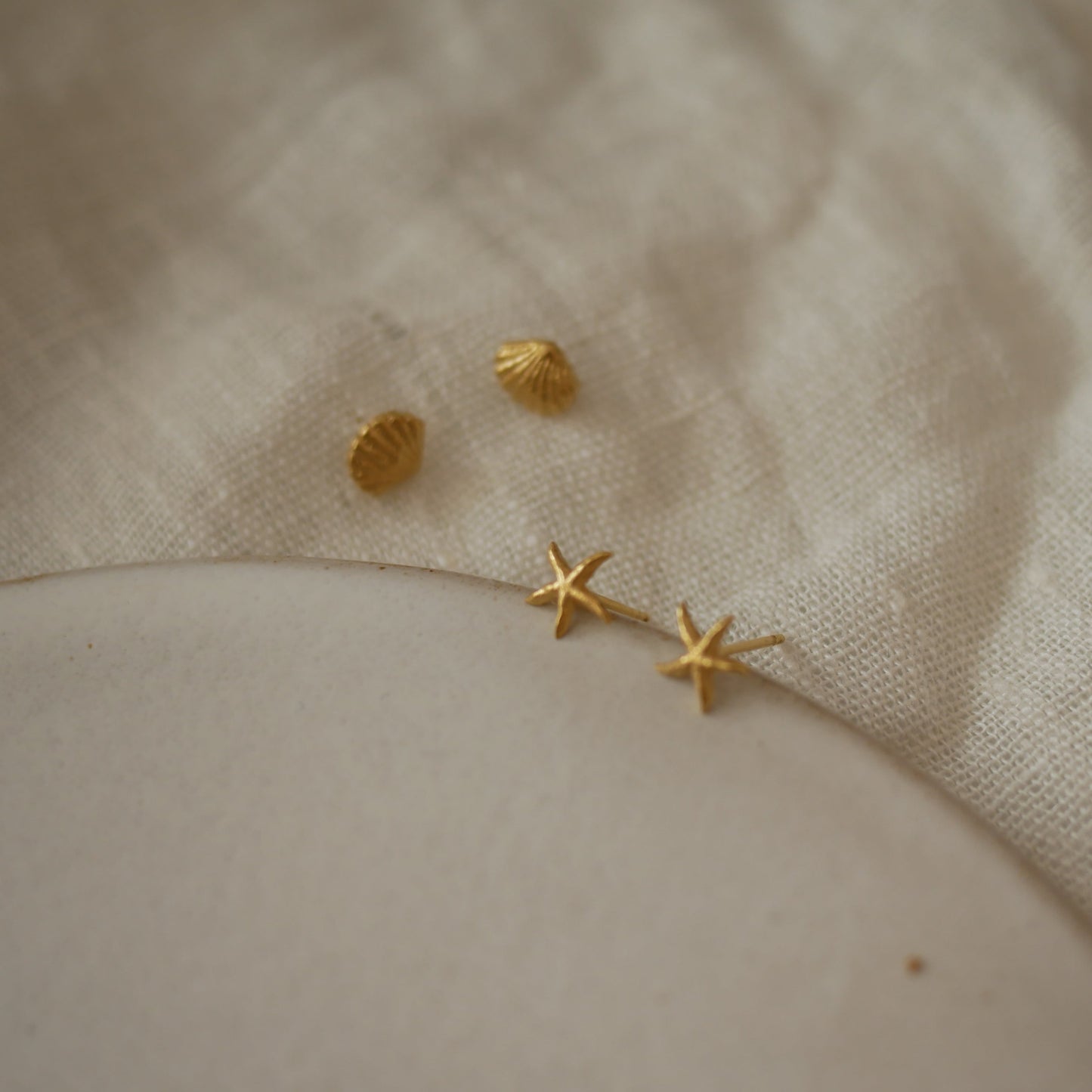 Actea海星耳釘耳環