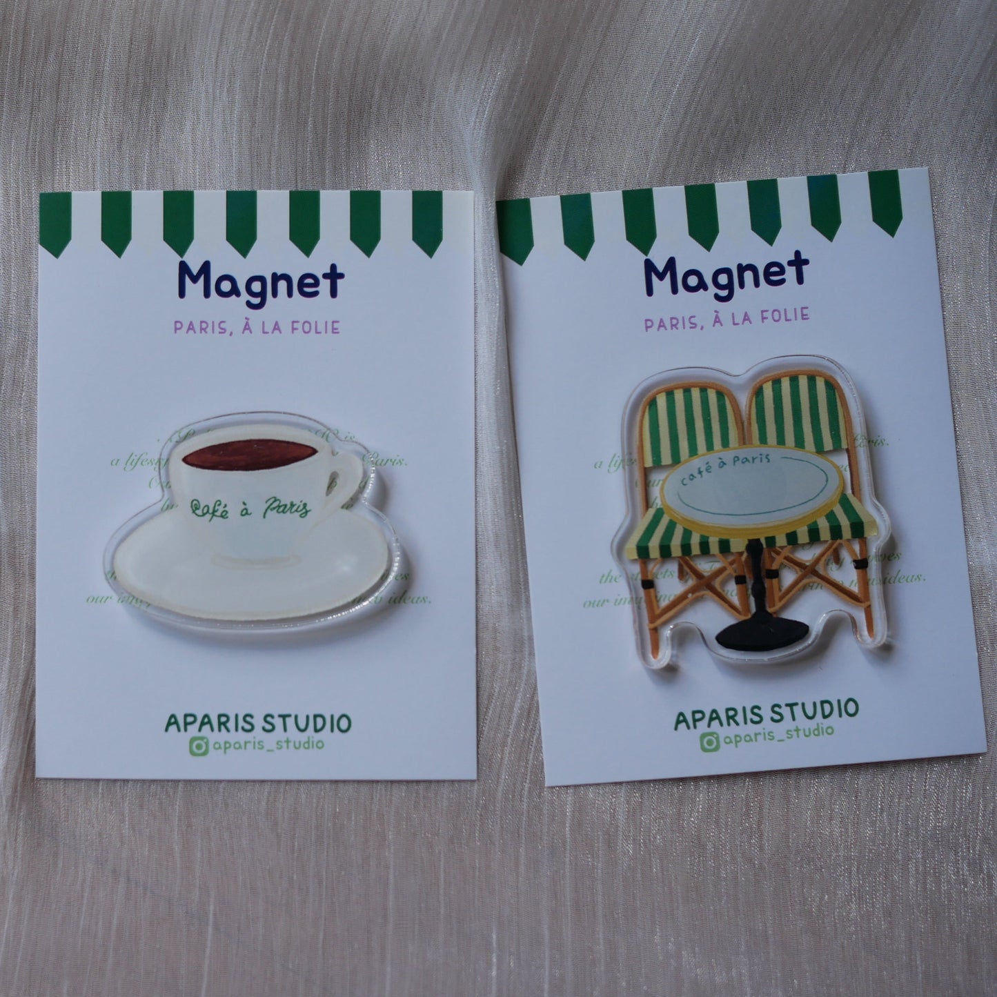 法國APARIS Studio磁鐵 French Style Magnet