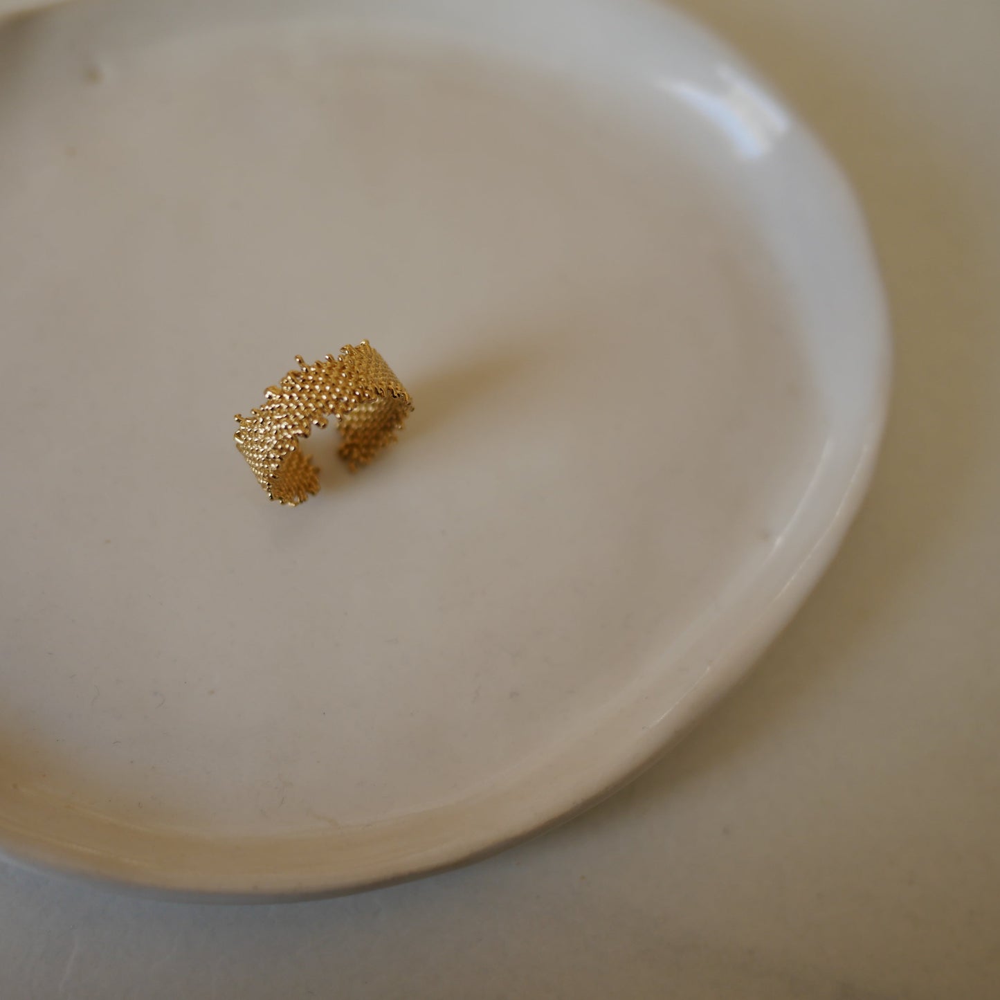 Raphia棕櫚編織感戒指