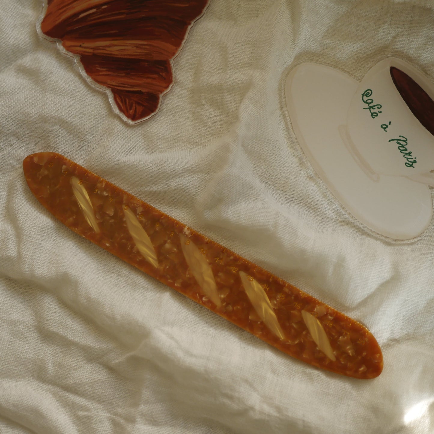 法國Coucou Suzette 20公分法棍直尺 20 cm Baguette Ruler