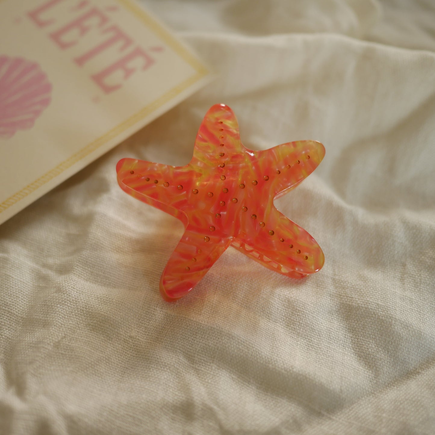 法國Coucou Suzette 海星造型爪夾 Starfish Hair Claw