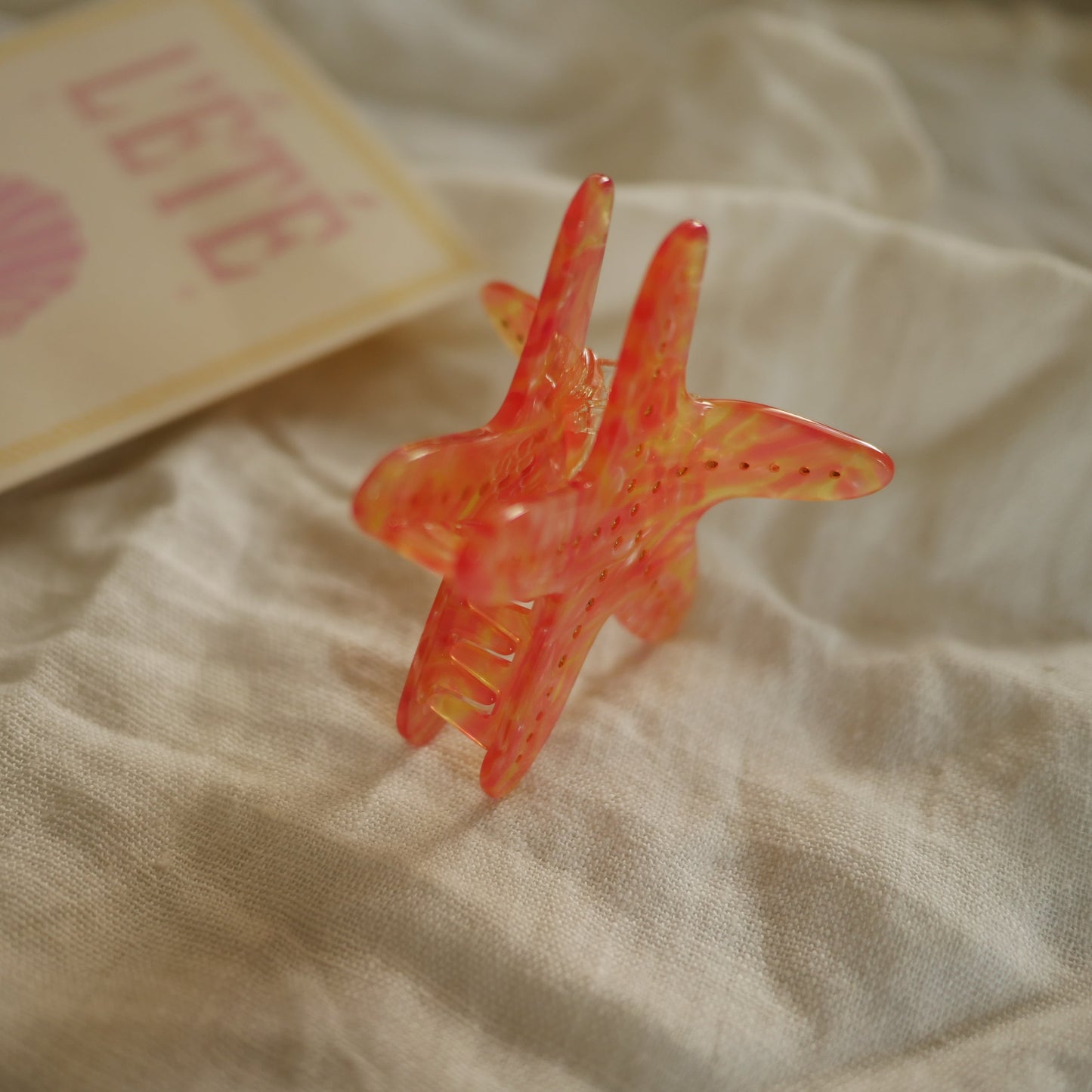 法國Coucou Suzette 海星造型爪夾 Starfish Hair Claw