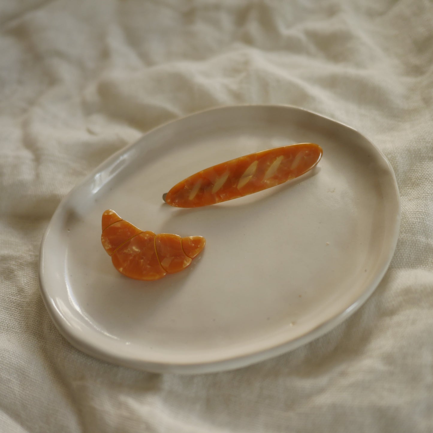 法國Coucou Suzette 法棍一字髮夾 Baguette Hair Clip