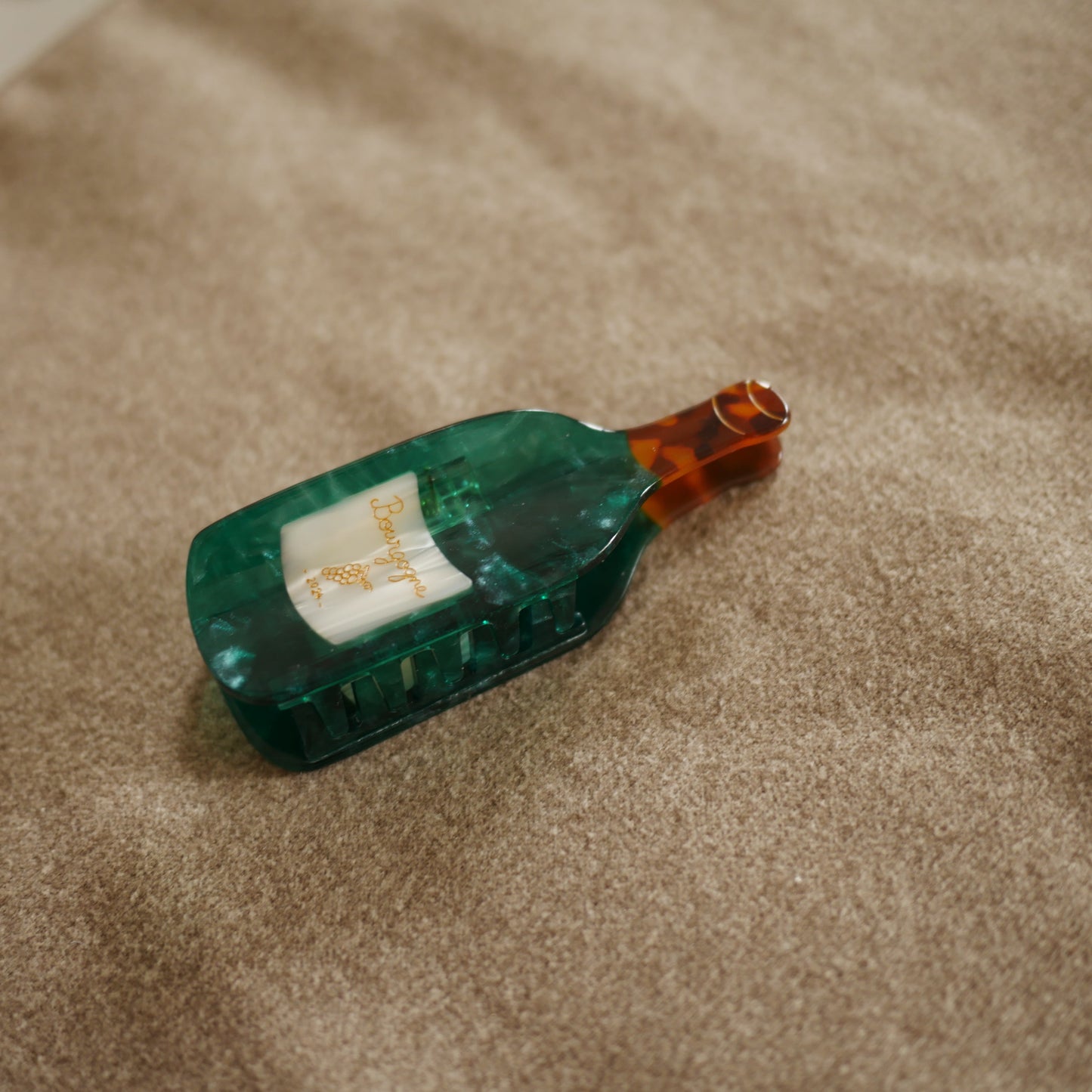 法國Coucou Suzette 酒瓶造型爪夾 Wine Hair Claw