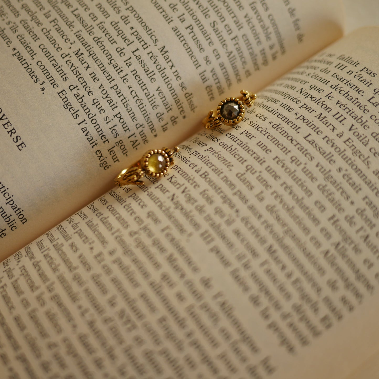 Sacha eye stone眼石旋轉戒指