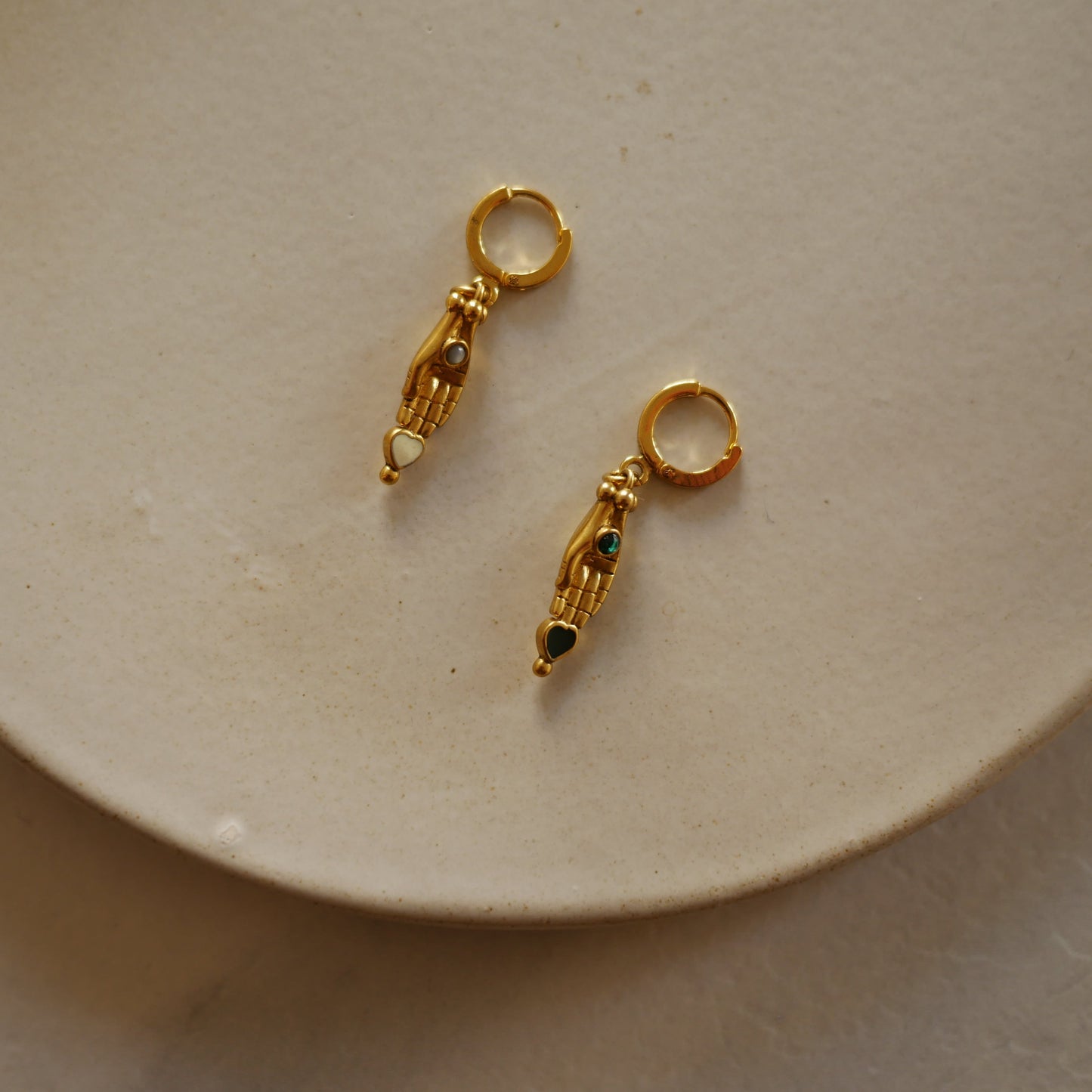 Sacha Solo復古環形耳環