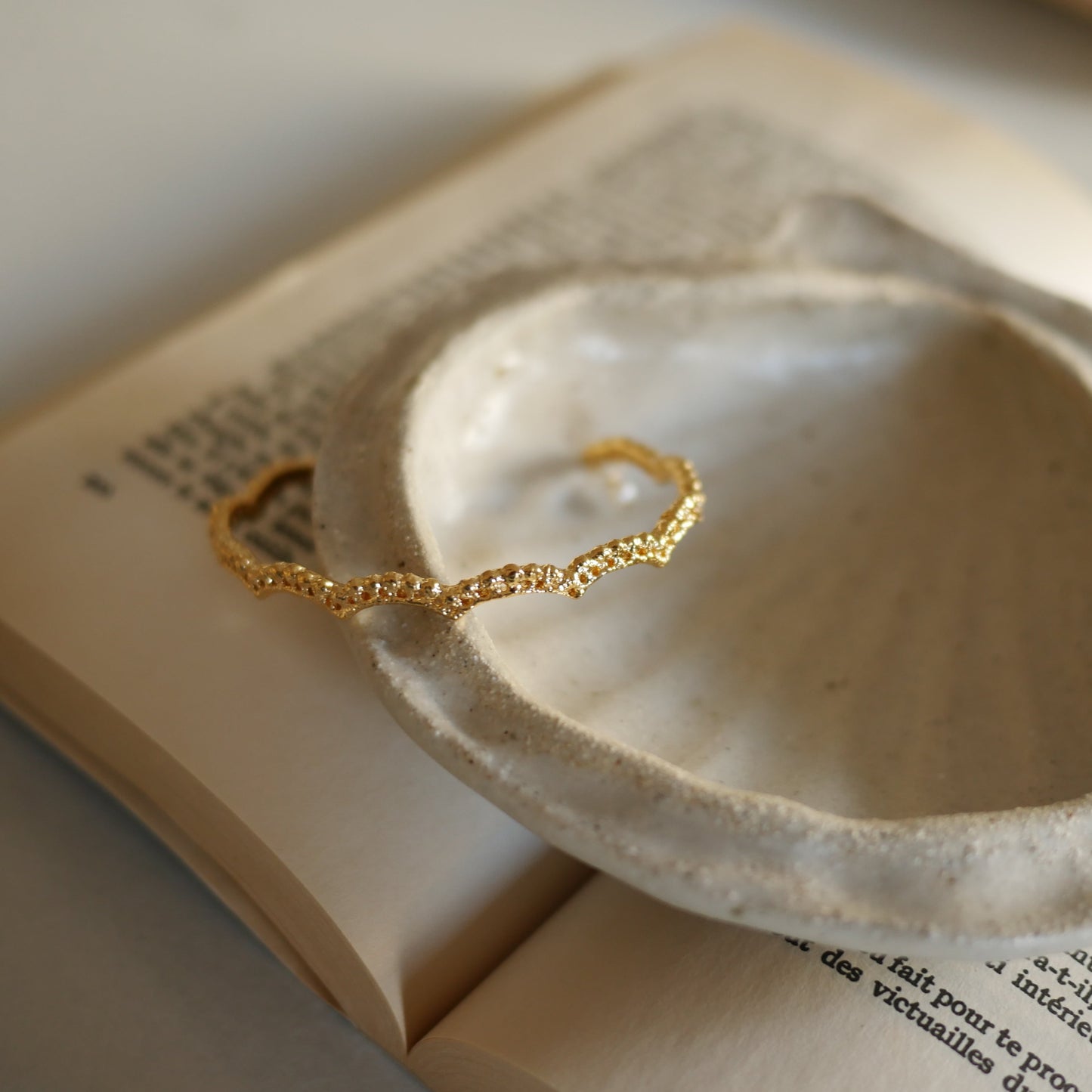 Lace small wave 191迷你珍珠蕾絲手環