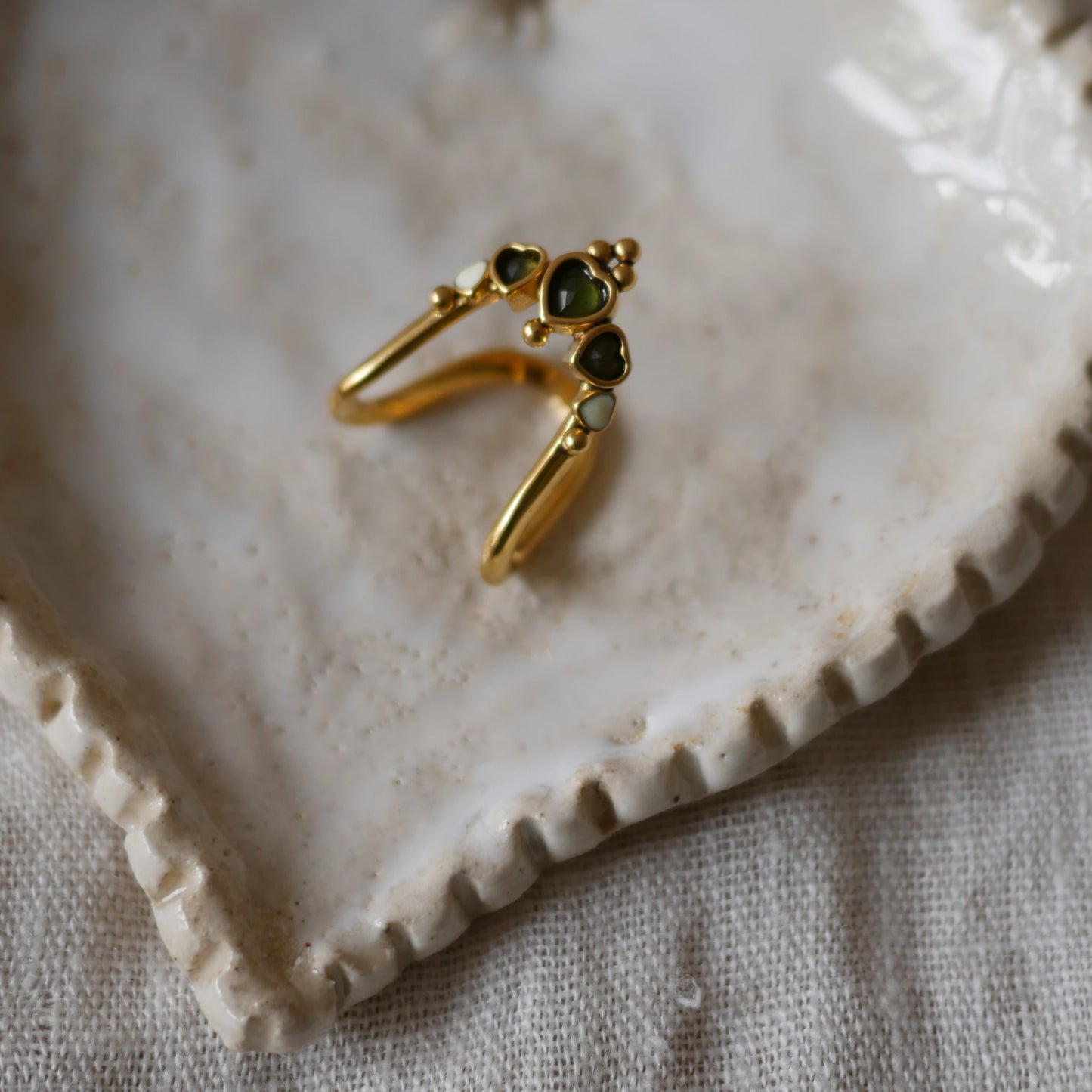 Sissi mariage cœur曲型復古心形戒指