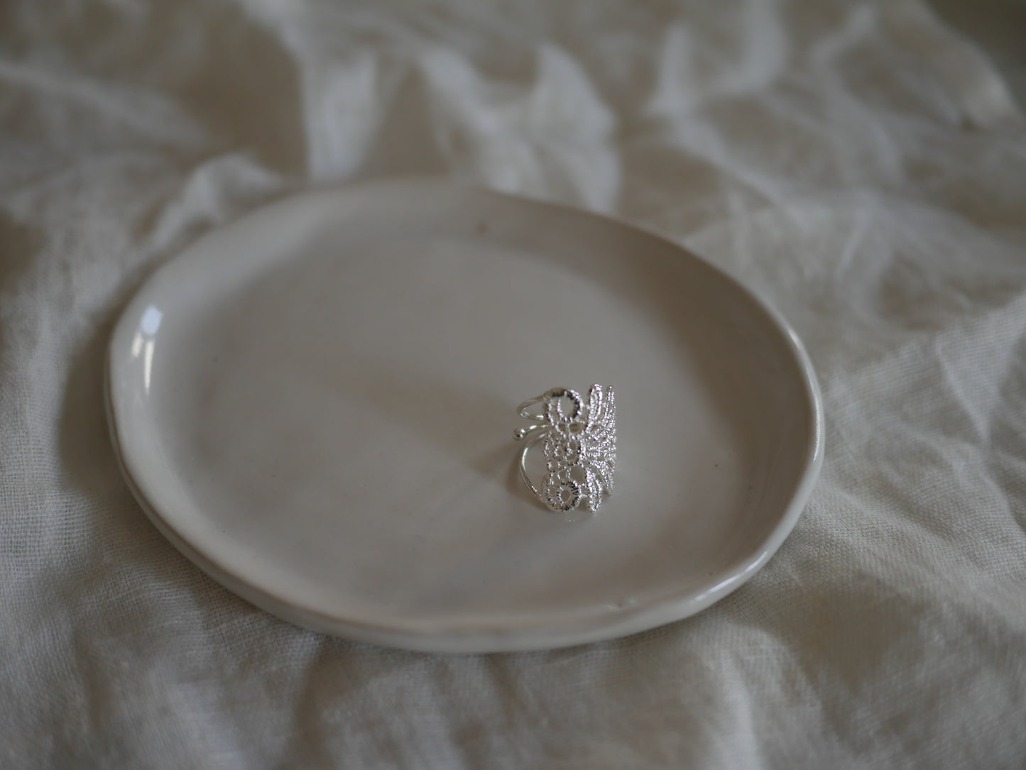 Lace feather 103蕾絲戒指