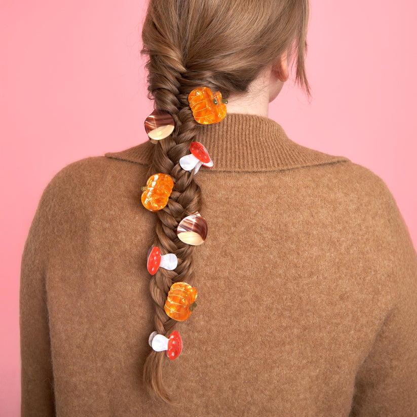 法國Coucou Suzette 蘑菇迷你爪夾 Mushroom Mini Hair Claw