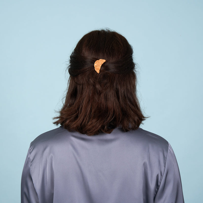 法國Coucou Suzette 可頌髮夾 Croissant Hair Clip (預購款 10月底出貨)