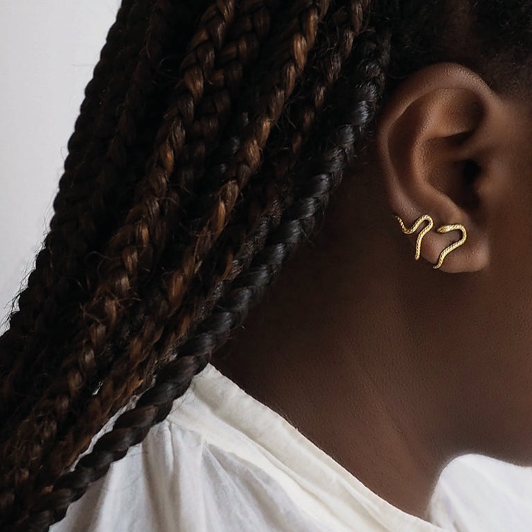 Sissi earcuff蛇形耳扣耳環