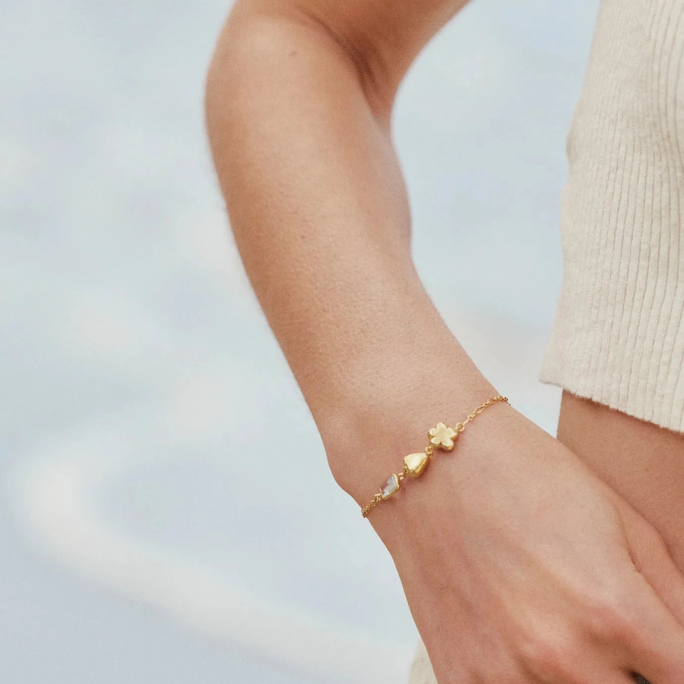 Topaze藍托帕石多元素手鍊