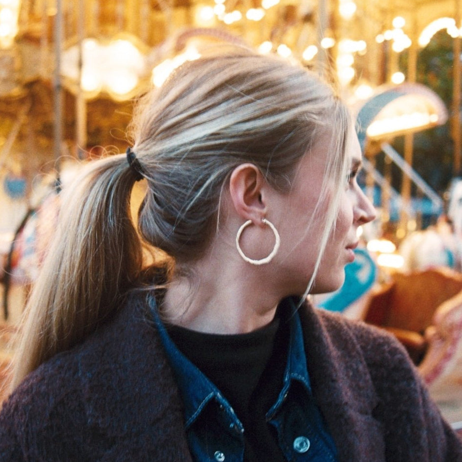 Harlow大圈圈耳環