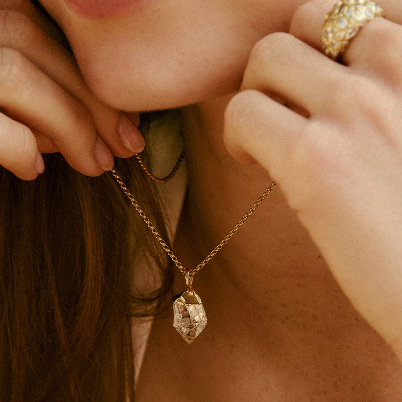 Dioné水晶原石項鍊