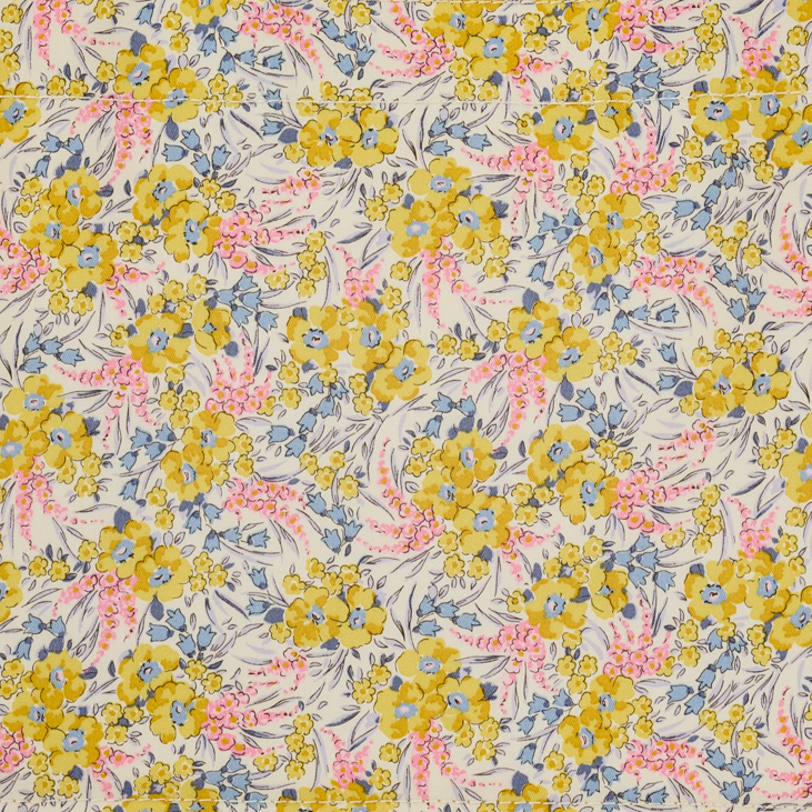 Swirling Petals英國Liberty花布圓形首飾盒