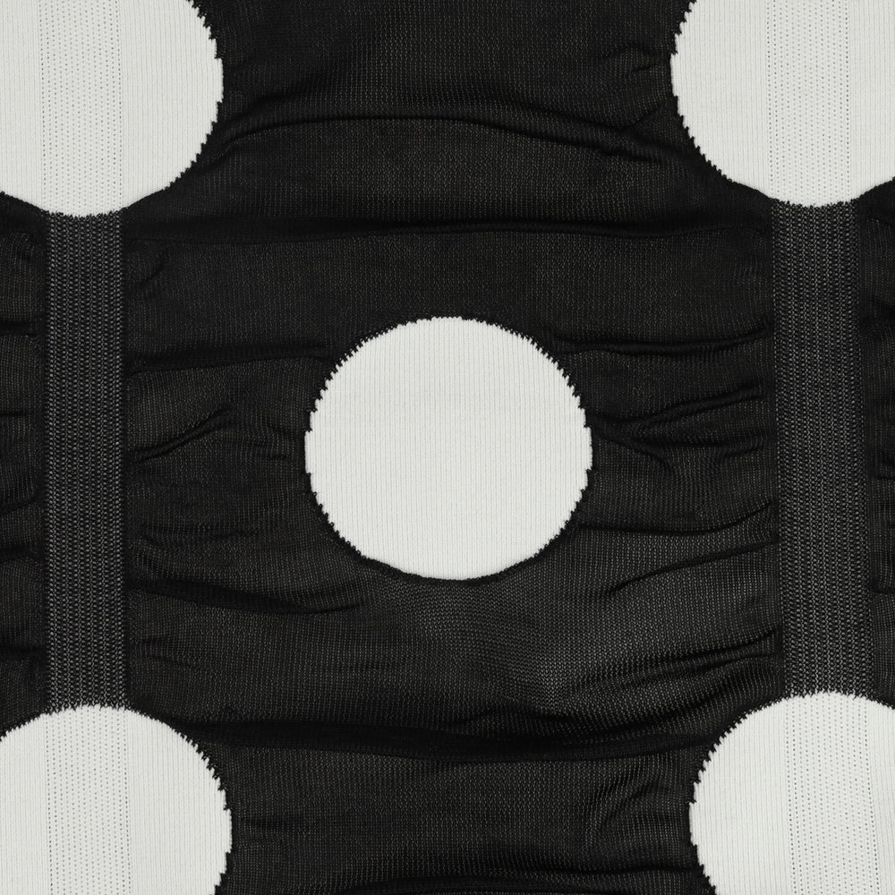 \早鳥預購中 現折$200/ Polka dot圓點大型購物包 經典黑