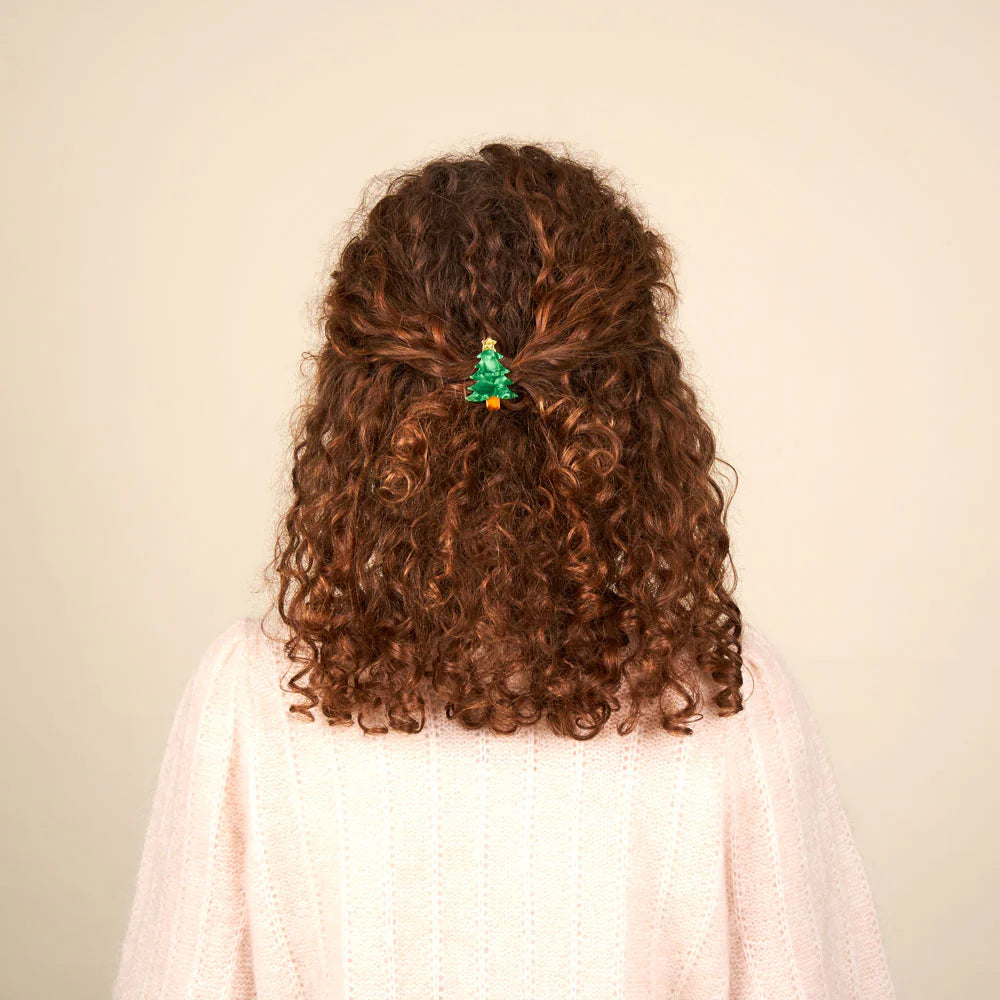 法國Coucou Suzette 聖誕樹髮夾 Christmas Tree Hair Clip
