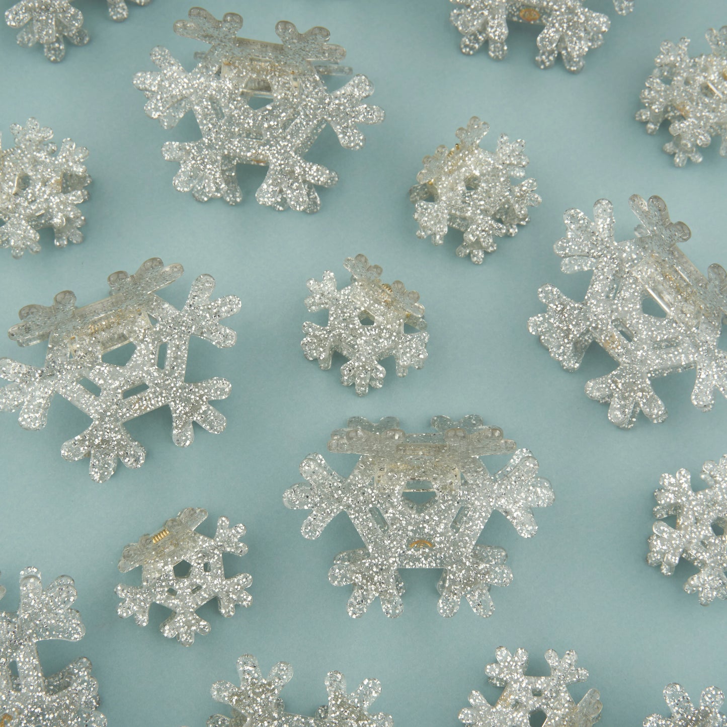 法國Coucou Suzette 雪花造型爪夾 Snowflake Hair Claw