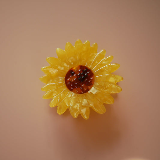 法國Coucou Suzette 向日葵造型爪夾 Sunflower Hair Claw