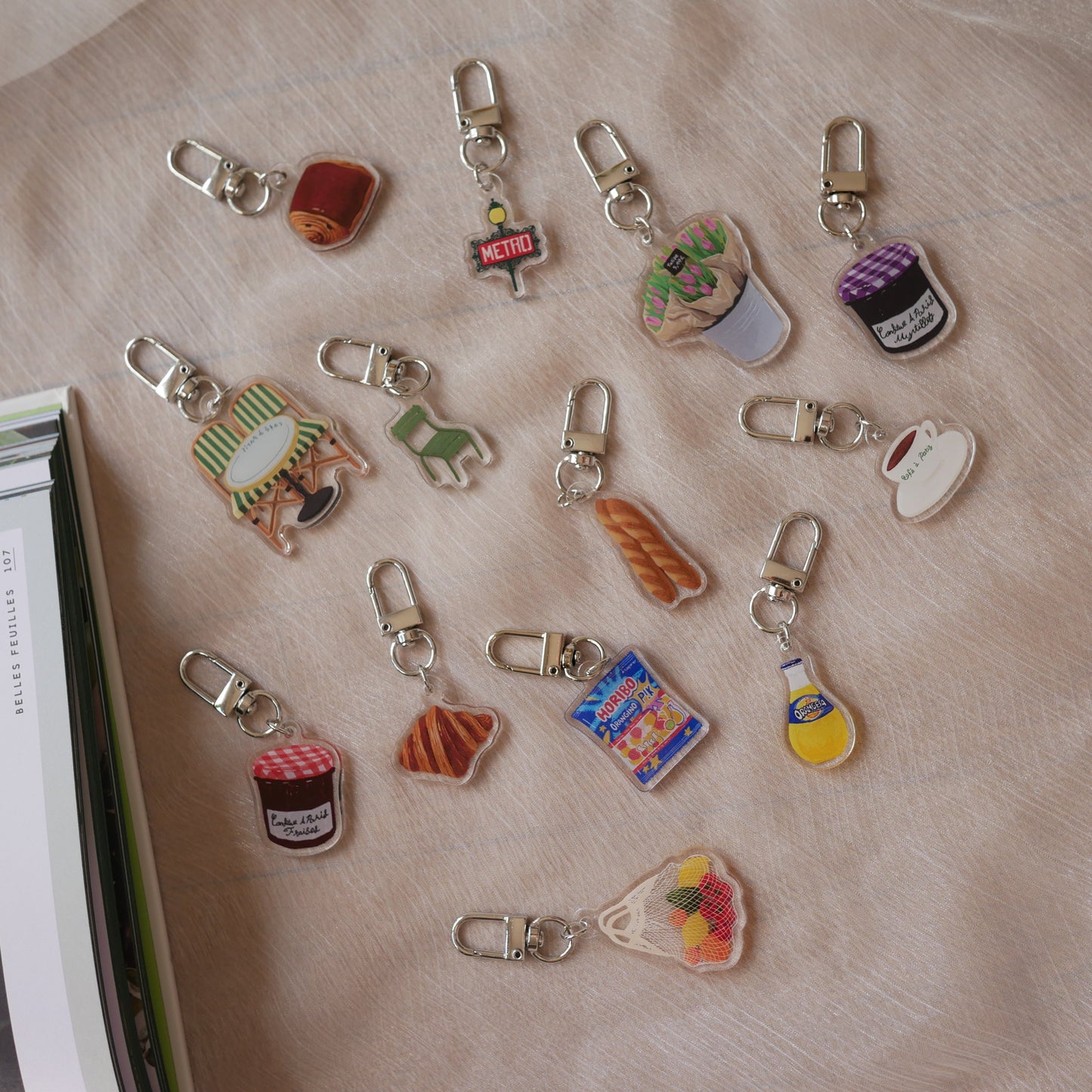 法國APARIS Studio鑰匙圈 French Style Key Chain