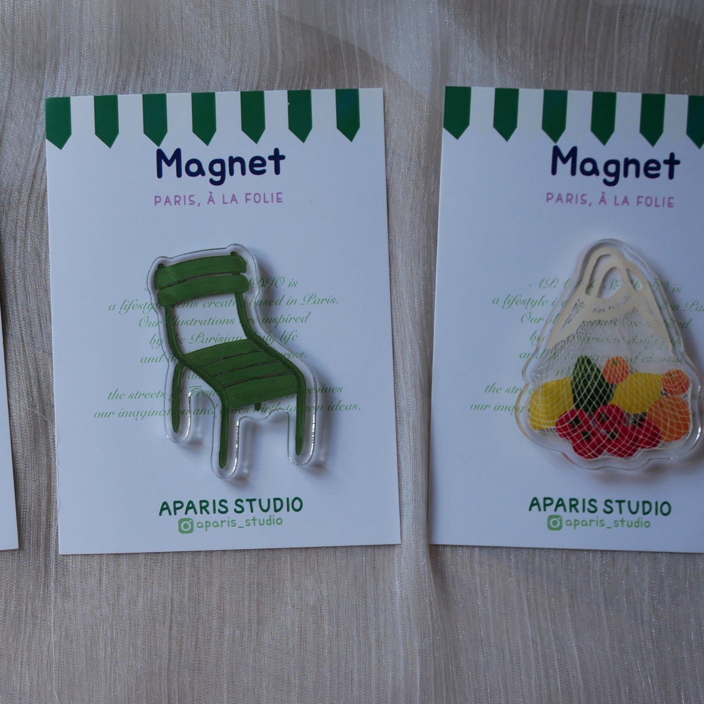 法國APARIS Studio磁鐵 French Style Magnet