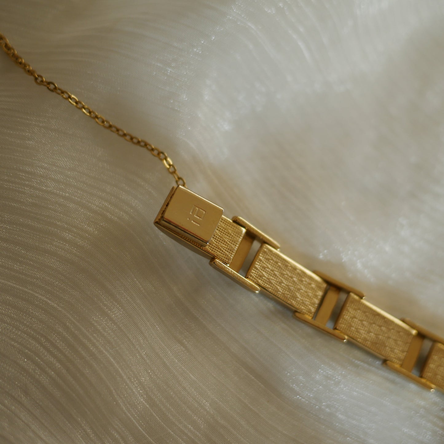 120 Vintage大馬士革真金鑲嵌古董手環