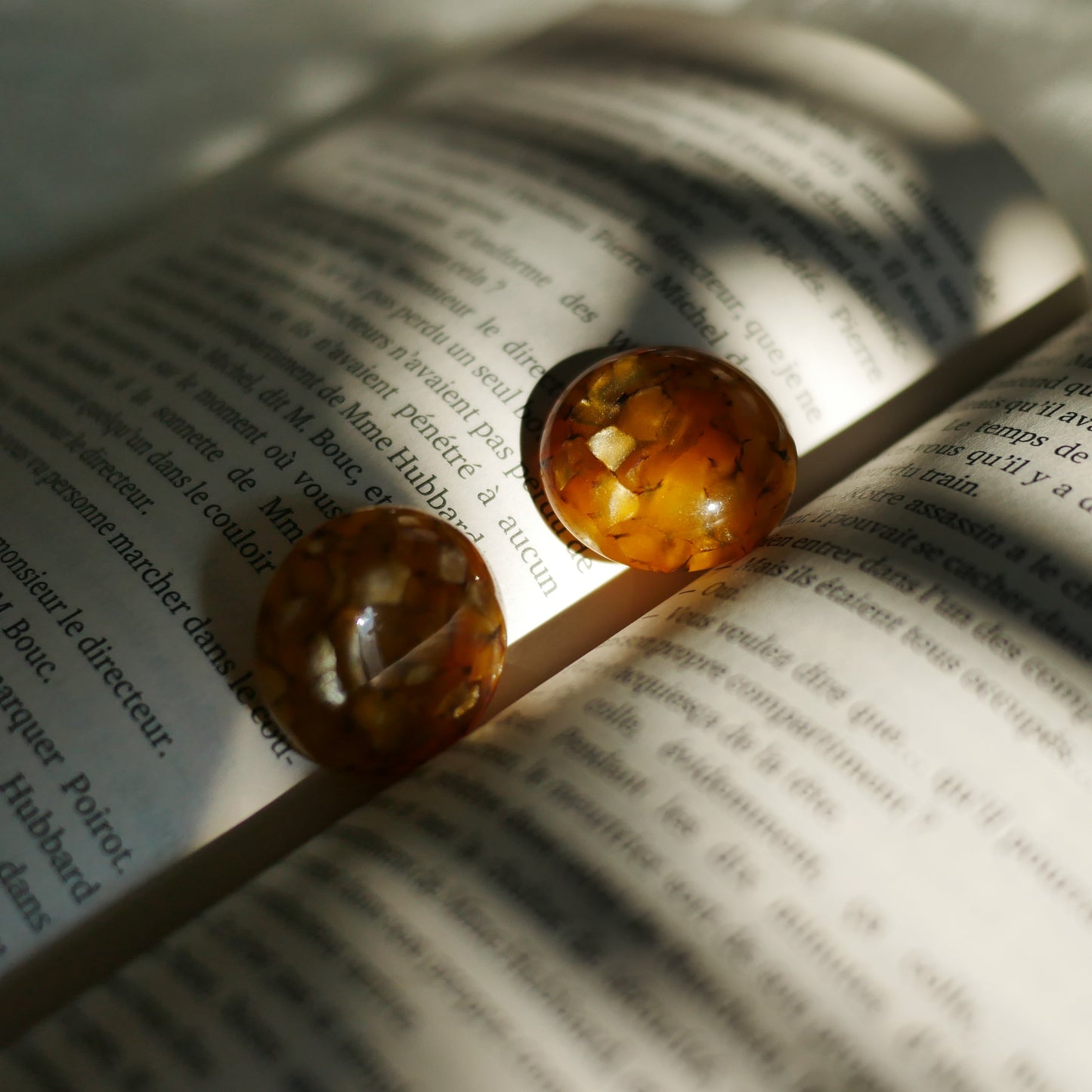 122 Vintage古董夾式耳環