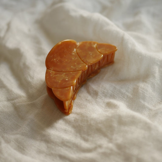法國Coucou Suzette 可頌造型爪夾 Croissant Hair Claw （預購款 10月底出貨）