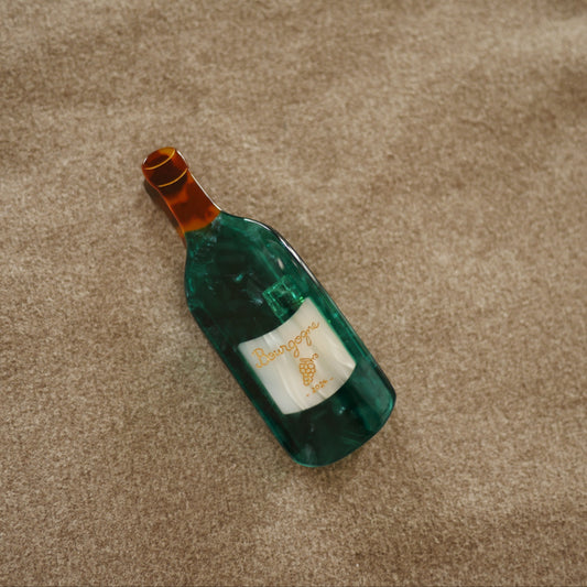 法國Coucou Suzette 酒瓶造型爪夾 Wine Hair Claw