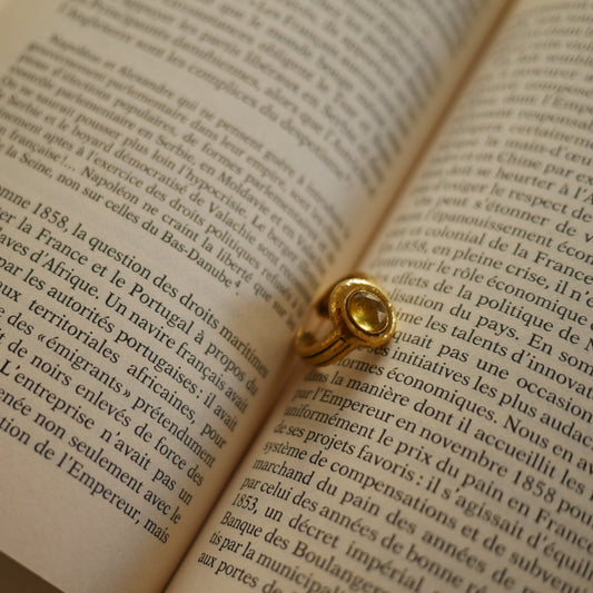 Rhoda Signet寶石印記戒指