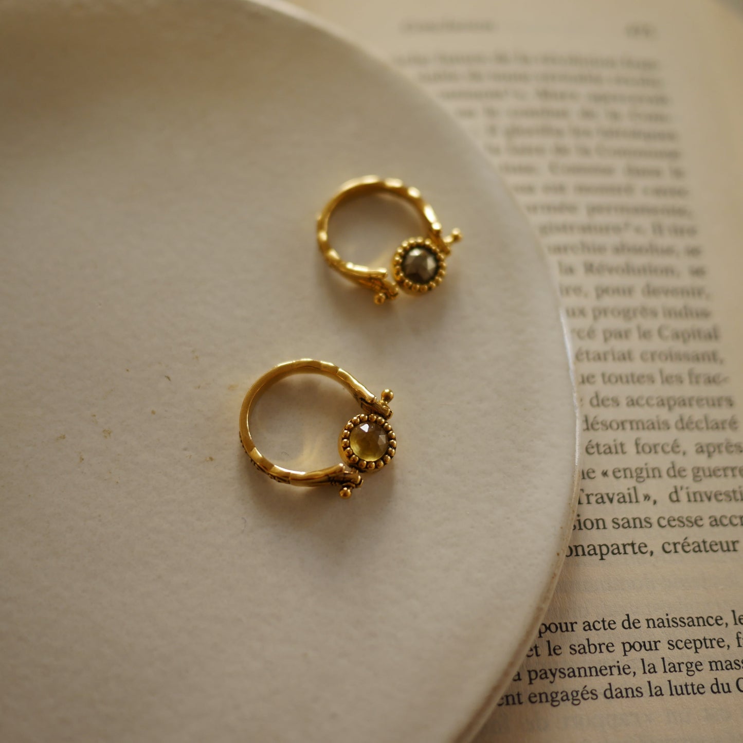 Sacha eye stone眼石旋轉戒指