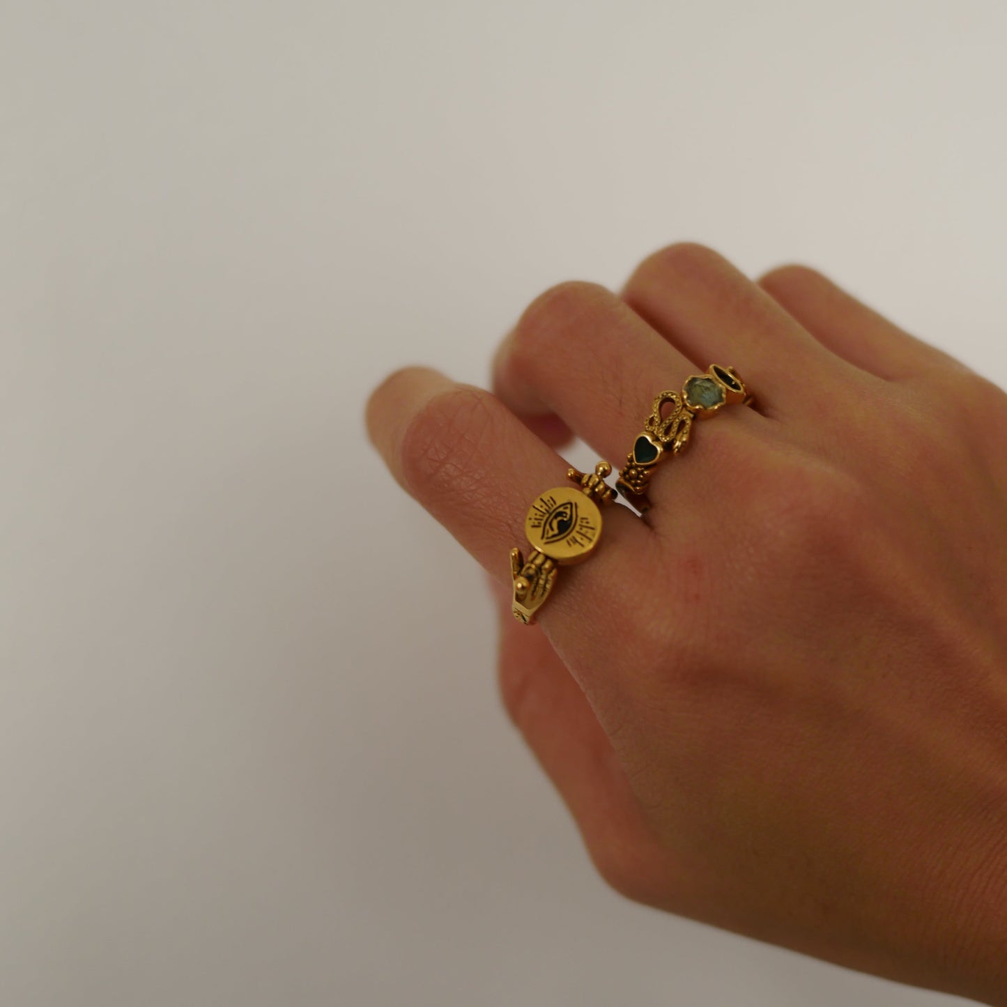 Sacha eye stone眼石旋轉戒指