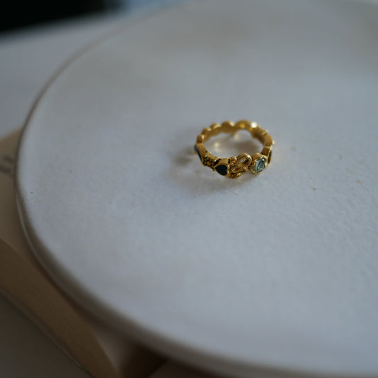 Sacha Element復古多元素戒指