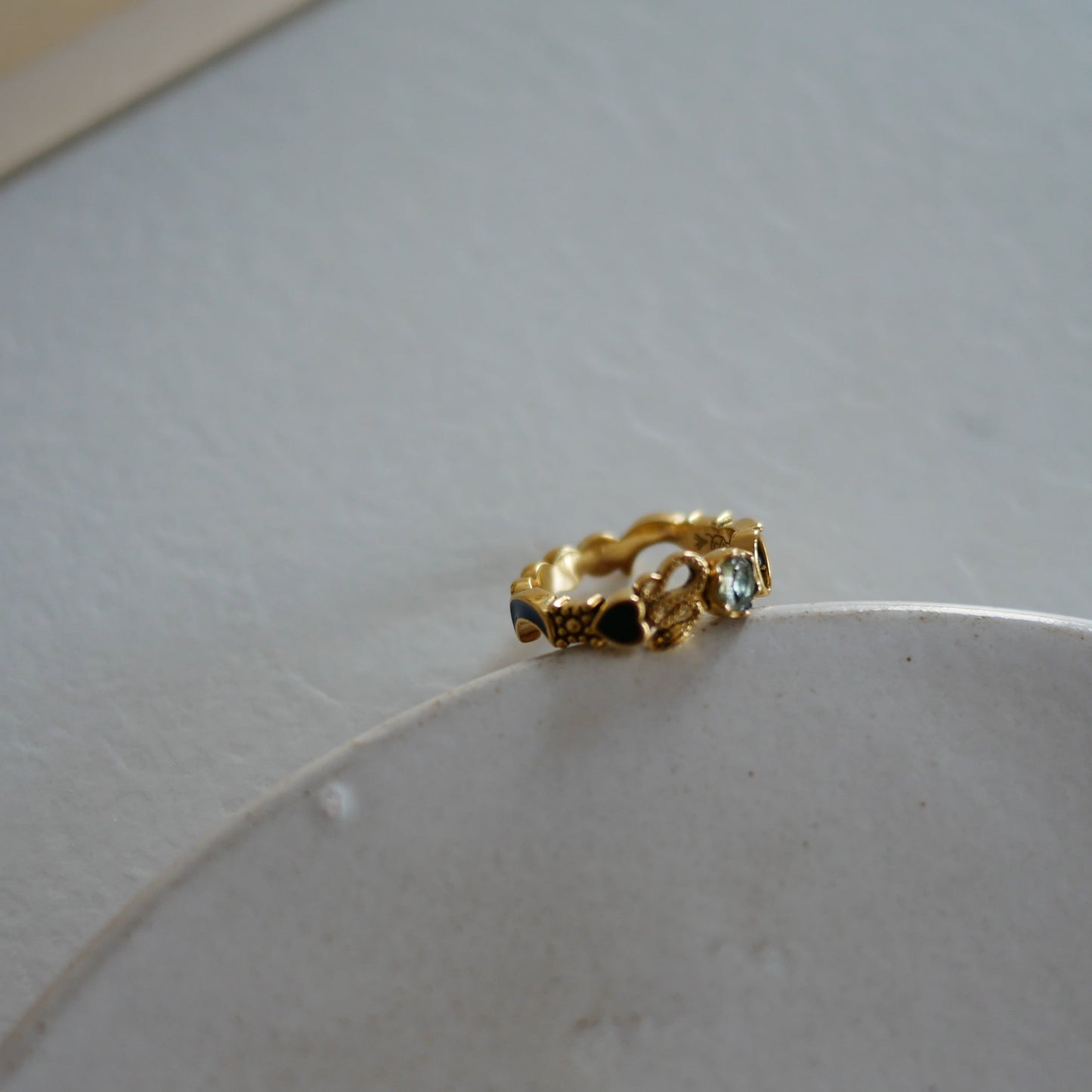 Sacha Element復古多元素戒指