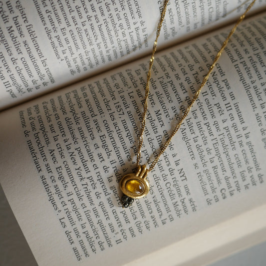 Rhoda半寶石項鍊