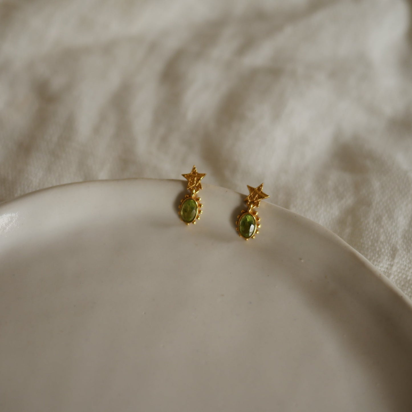 Crux古典星形耳環