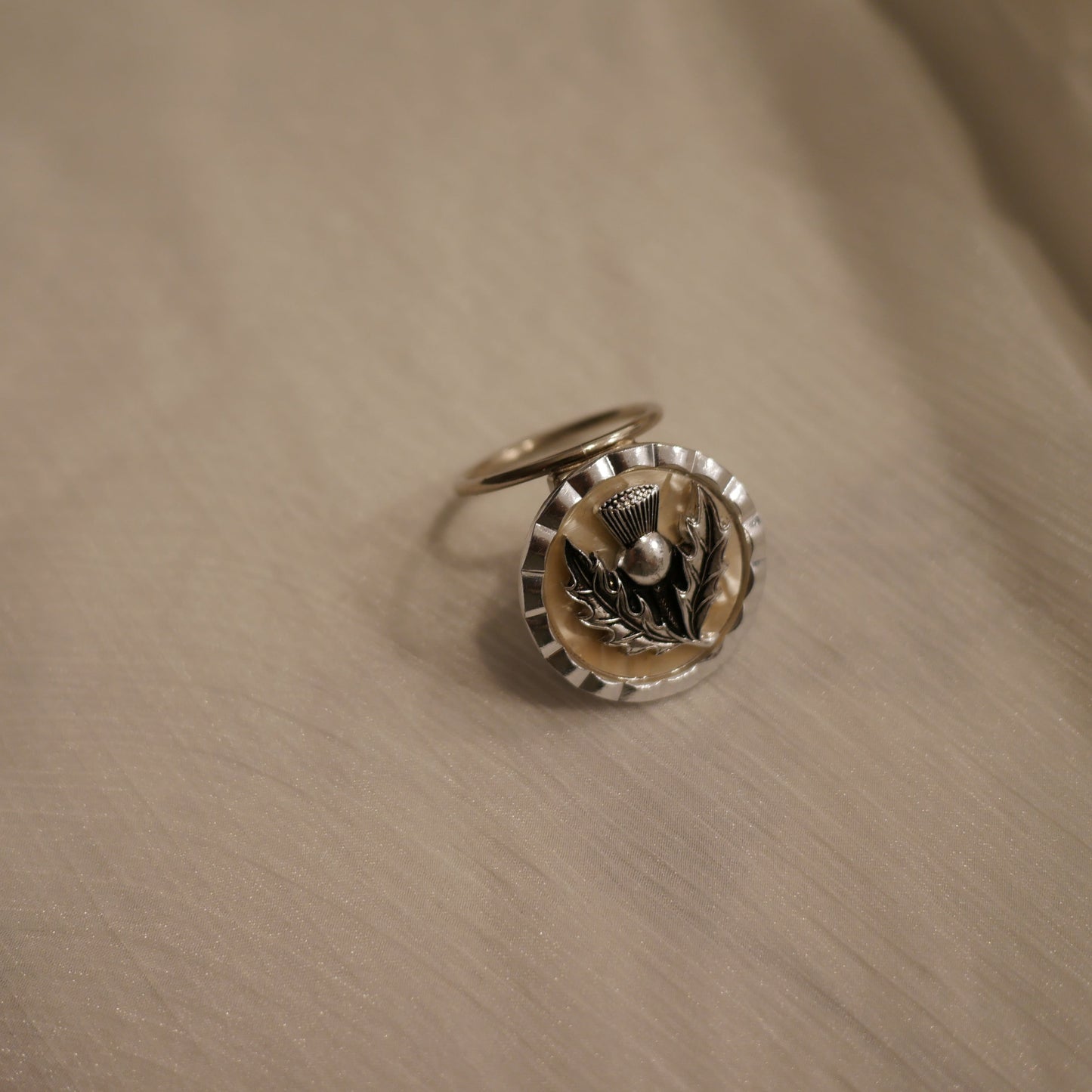 189 Vintage絲巾扣環