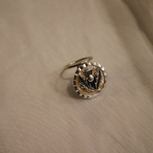 189 Vintage絲巾扣環