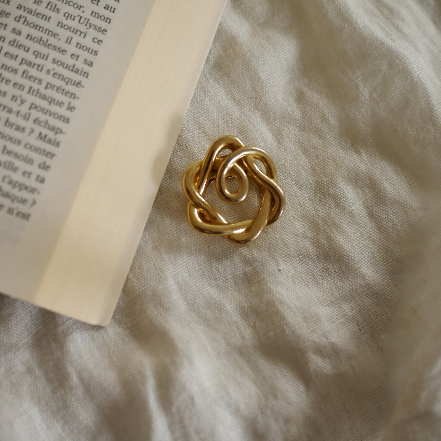 191 Vintage絲巾扣環